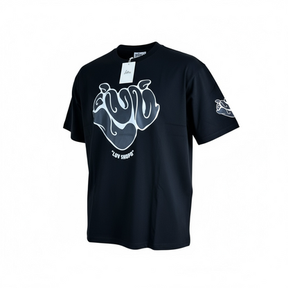 Luv $hopo Paw Puff Print Tee